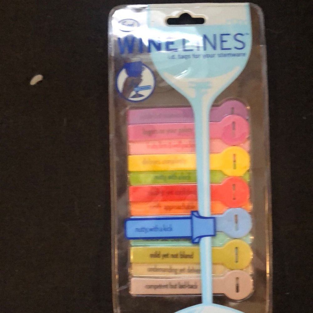 Wine Glass Tags
